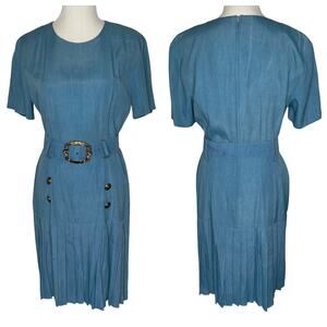 Blondie and Me Vintage Pleated Dress (current Sz 6) Vintage Sz 10